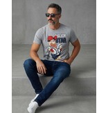 Local Fanatic Major Star - T-shirt - Grijs
