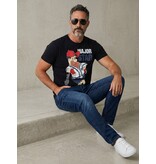 Local Fanatic Major Star - T-shirt - Zwart