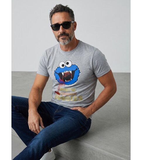 Local Fanatic Cookies - T-shirt - Grijs