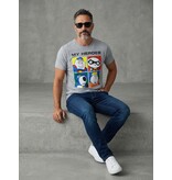 Local Fanatic Super Family - T-shirt - Grijs