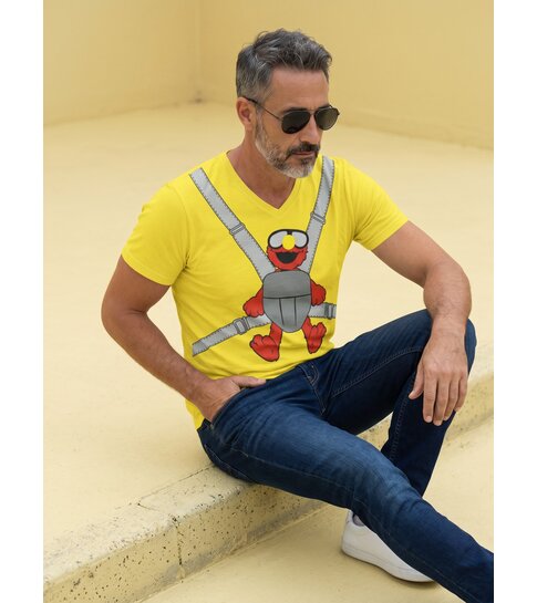 Local Fanatic Baby Bear - T-shirt - Geel