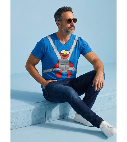 Local Fanatic Baby Bear - T-shirt - Blauw