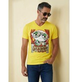 Local Fanatic Poppin Stewie - T-shirt - Geel