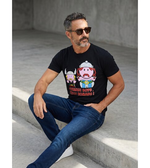 Local Fanatic Romans - T-shirt - Zwart
