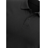 True Rise Heren Poloshirts Korte Mouw - Polo Shirt Heren  - Polo Heren Slim Fit - A150-1 - Zwart