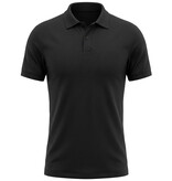 True Rise Heren Poloshirts Korte Mouw - Polo Shirt Heren  - Polo Heren Slim Fit - A150-1 - Zwart