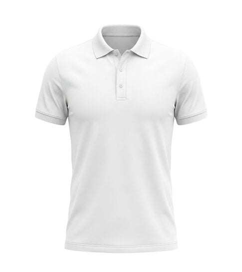 True Rise Polo Heren - Poloshirts Heren Korte Mouw - Slim Fit Herenpolo - A150-2 - Wit