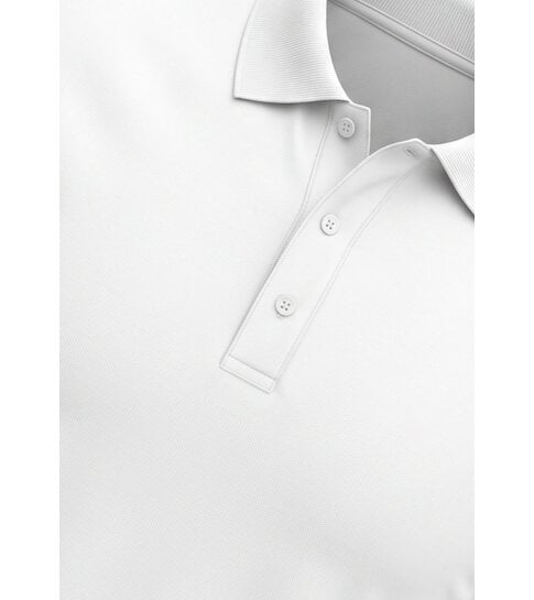 True Rise Polo Heren - Poloshirts Heren Korte Mouw - Slim Fit Herenpolo - A150-2 - Wit