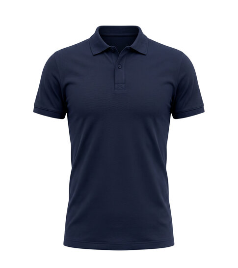 True Rise  Polo Shirt Heren - Heren Polo - Polo Heren Korte Mouw -  Slim Fit - A150-3 - Navy