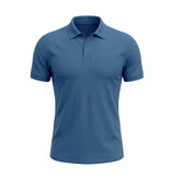 True Rise Poloshirt Heren  - Poloshirt - Poloshirts Heren Korte Mouw - Slim Fit - A150-10 - Stormblauw