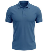True Rise Poloshirt Heren  - Poloshirt - Poloshirts Heren Korte Mouw - Slim Fit - A150-10 - Stormblauw