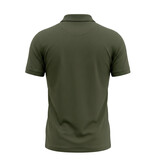 True Rise Polo Heren - Poloshirts Heren Korte Mouw - Herenpolo - Slim Fit - A150-33 - Olijfgroen