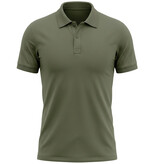 True Rise Polo Heren - Poloshirts Heren Korte Mouw - Herenpolo - Slim Fit - A150-33 - Olijfgroen