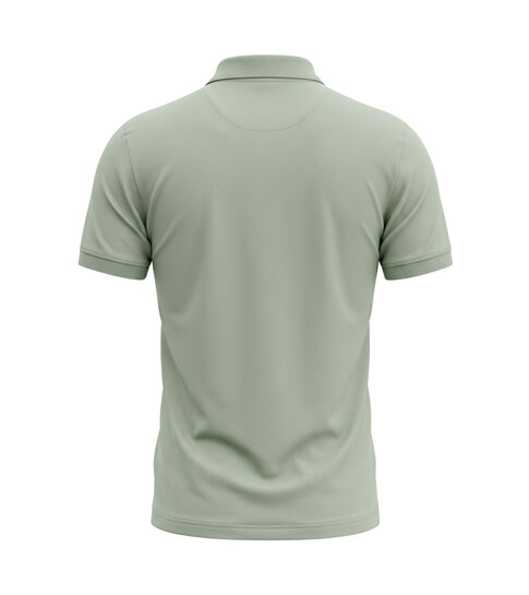 True Rise Polo Heren - Poloshirts Heren Korte Mouw - Herenpolo - Slim Fit - A150-28 - Saliegroen