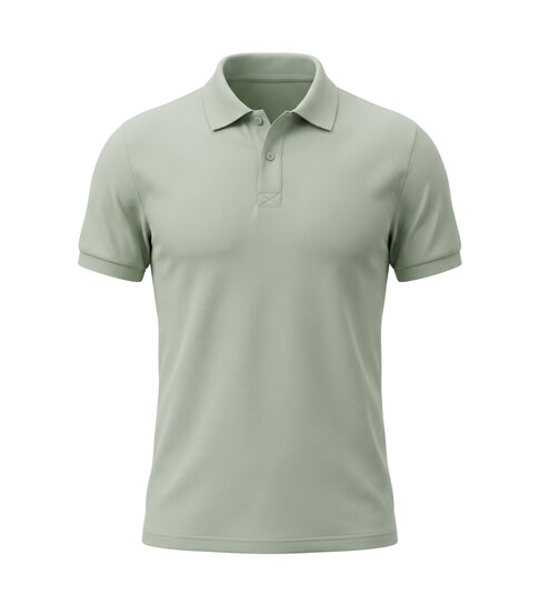 True Rise Polo Heren - Poloshirts Heren Korte Mouw - Herenpolo - Slim Fit - A150-28 - Saliegroen