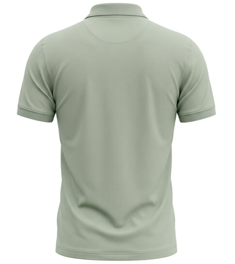 True Rise Polo Heren - Poloshirts Heren Korte Mouw - Herenpolo - Slim Fit - A150-28 - Saliegroen