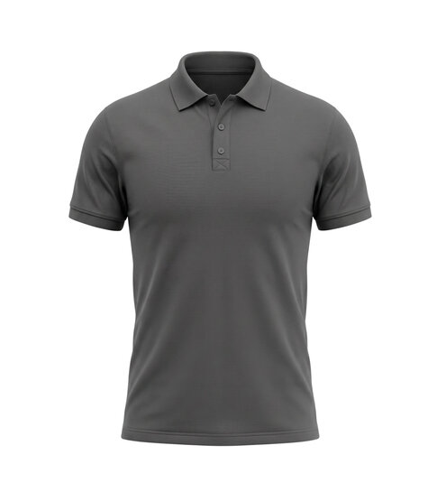 True Rise Polo Heren Slim Fit - Heren Poloshirts Korte Mouw - Polo Shirt Heren  - A150-8 - Grijs
