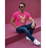 Local Fanatic T-shirt - Destroy Print - Roze