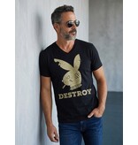 Local Fanatic T-shirt - Destroy - Zwart
