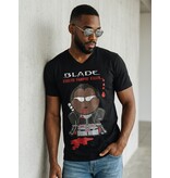 Local Fanatic T-shirt - Blade Fearless Vampire Killer - Zwart