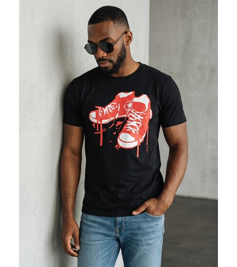 Local Fanatic T-shirt - Sneakers - Zwart