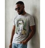 Local Fanatic T-shirt Made To Get Paid Scarface - Grijs