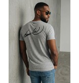 Local Fanatic Bruce Lee Ying Yang - T-shirt - Grijs