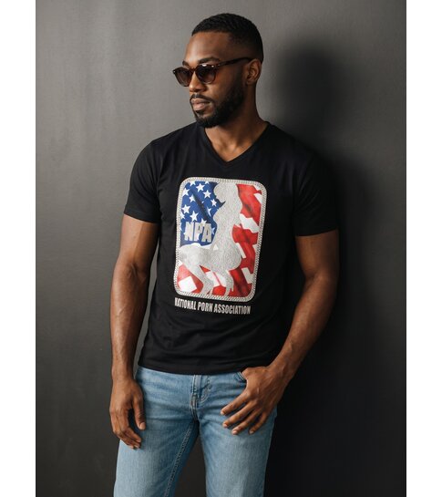 Local Fanatic T-shirt - NPA Print - Zwart