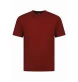 True Rise Oversized T shirt Heren  - Effen T shirt Heren  Blanco - MD6530 - Bordeaux