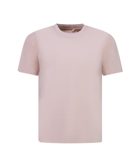 True Rise Oversized T shirt Heren  - Effen T shirt Heren  Blanco - MD6530 - Roze