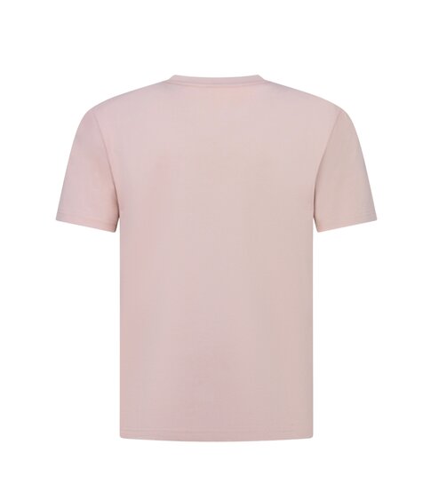 True Rise Oversized T shirt Heren  - Effen T shirt Heren  Blanco - MD6530 - Roze