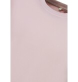 True Rise Oversized T shirt Heren  - Effen T shirt Heren  Blanco - MD6530 - Roze