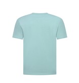True Rise Oversized T shirt Heren  - Effen T shirt Heren  Blanco - MD6530 - Mint Groen