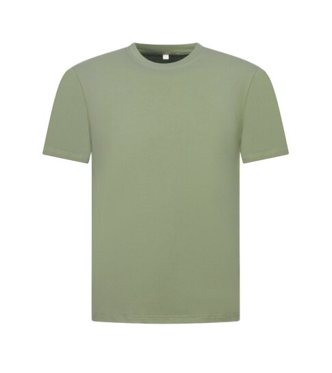 True Rise Oversized T shirt Heren - Effen T shirt Heren Blanco - MD6530 - Licht Groen