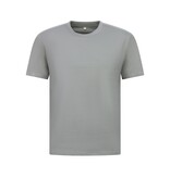 True Rise Oversized T shirt Heren  - Effen T shirt Heren  Blanco - MD6530 - Donker Grijs