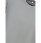 True Rise Oversized T shirt Heren  - Effen T shirt Heren  Blanco - MD6530 - Donker Grijs