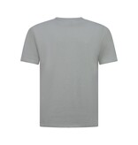 True Rise Oversized T shirt Heren  - Effen T shirt Heren  Blanco - MD6530 - Donker Grijs