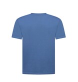 True Rise Oversized T shirt Heren  - Effen T shirt Heren  Blanco - MD6530 - Donker Blauw