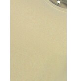 True Rise Oversized T shirt Heren  - Effen T shirt Heren  Blanco - MD6530 - Licht Bruin
