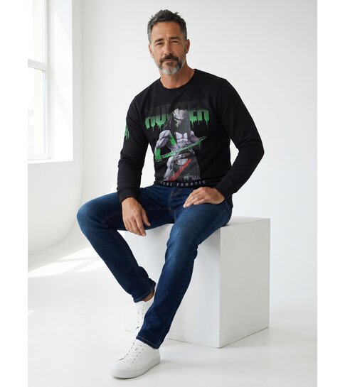 Local Fanatic Exclusieve Sweater Heren - Predator Hunter - Zwart