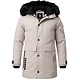 Parka Jas Heren – Met Faux Bontkraag – Beige