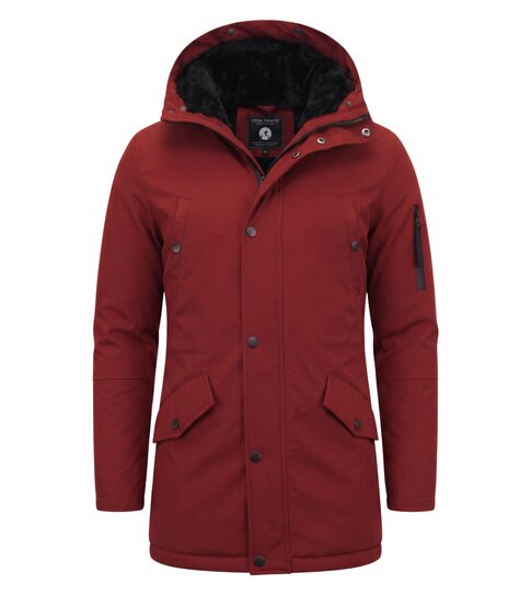 Enos Parka Heren  Winter - 7065 - Rood