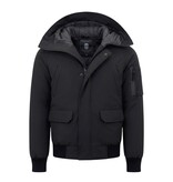Enos Winterjas Heren Kort model - 8821 - Zwart