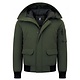 Winterjas Heren Kort met Capuchon - 8821 - Groen