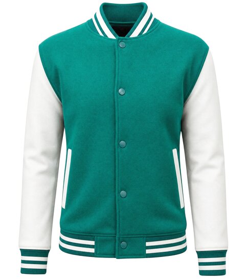 ENOS Collegejassen Heren Classic - LK-7065 - Groen