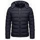 Heren Jack met Capuchon - Slim Fit - Tussenjas Heren - 8210 - Blauw