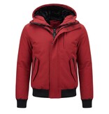 Enos Gewatteerde Korte Jas Heren - 7015 - Rood