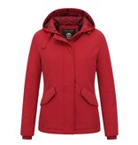 MATOGLA Korte Winterjas Vrouwen - 5898 - Rood