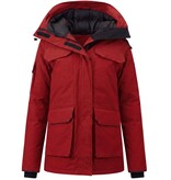 MATOGLA Gewatteerde Jas Dames Halflang - 7603 - Rood