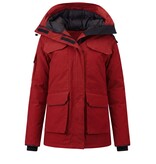 MATOGLA Gewatteerde Jas Dames Halflang - 7603 - Rood